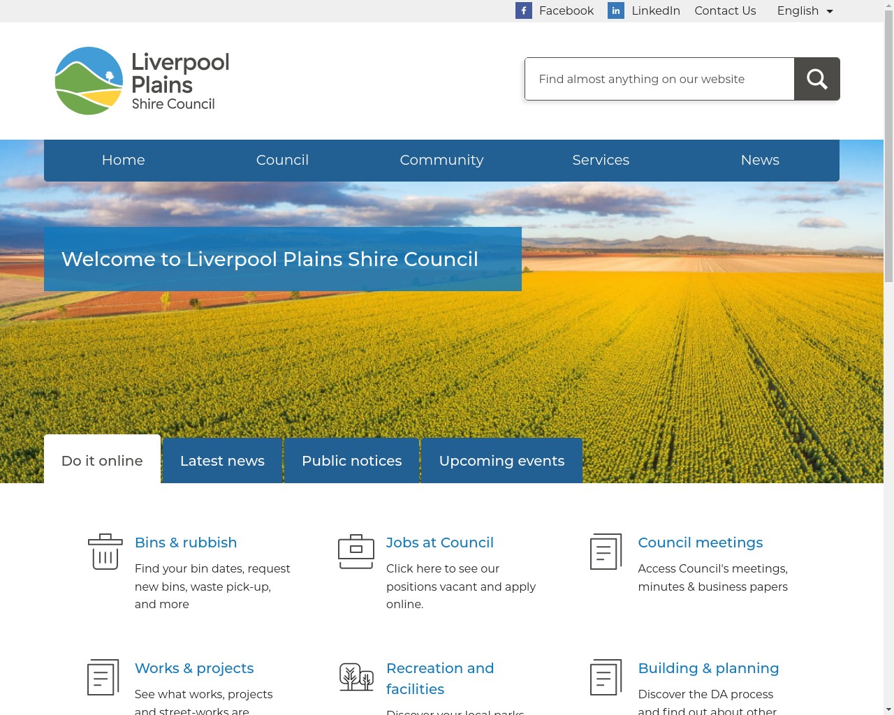 Liverpool Plains Shire Council