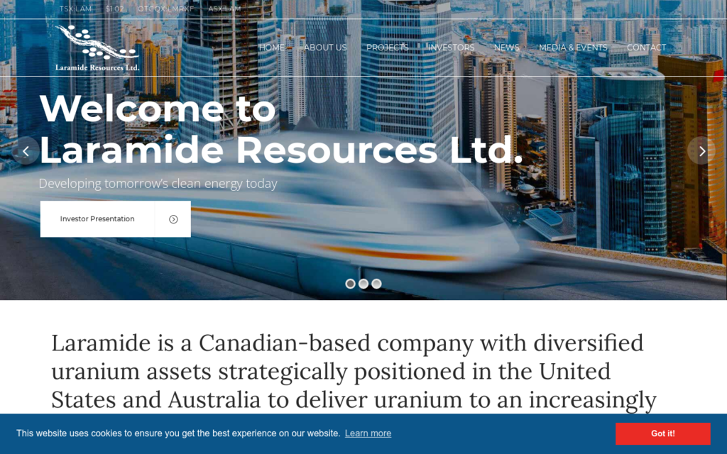 Laramide Resources