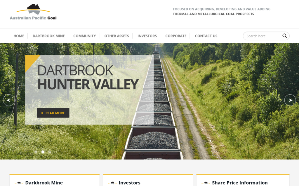 Australian Pacific Coal