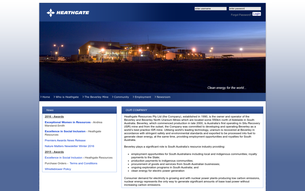 Heathgate Resources