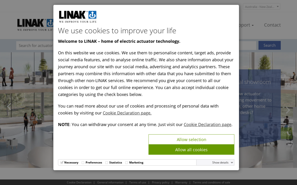 Linak Australia