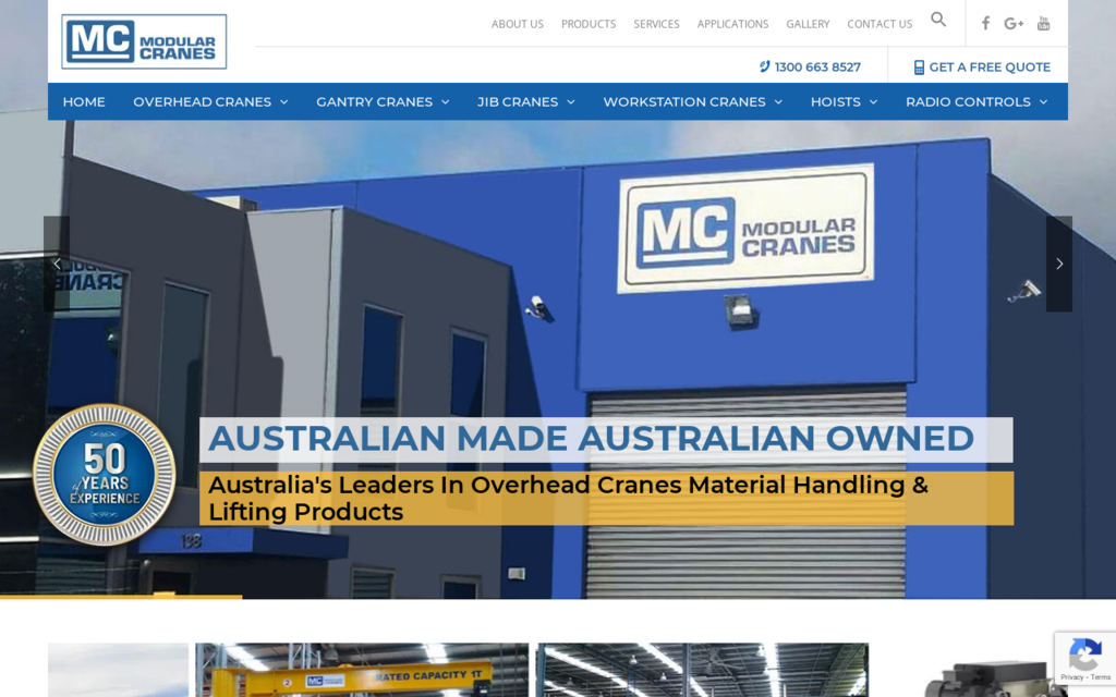 Modular Cranes