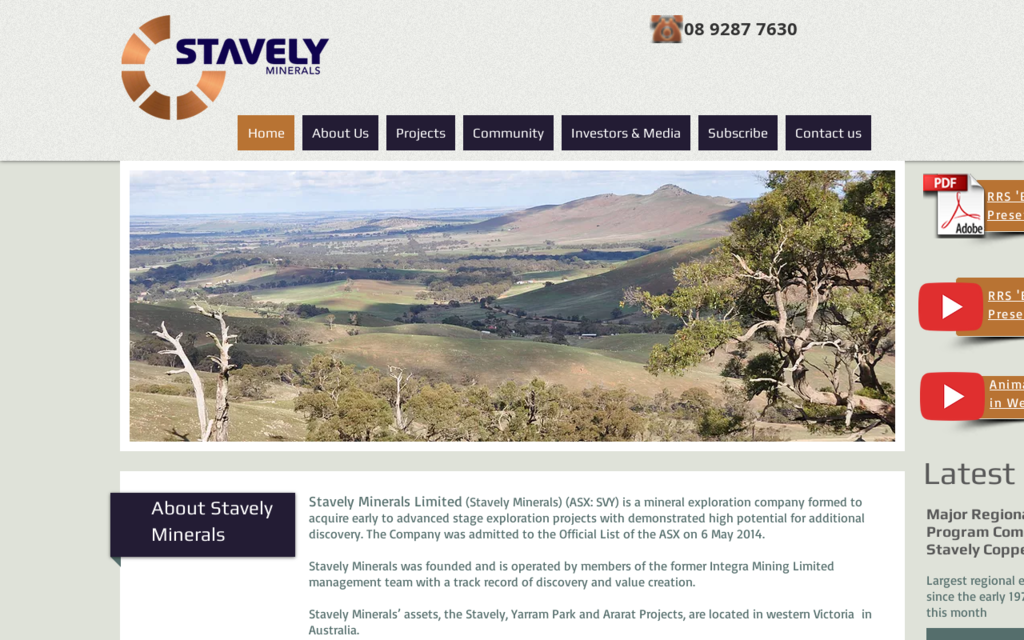 Stavely Minerals